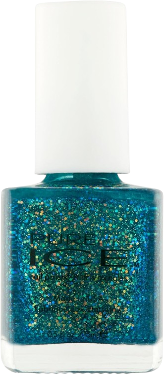 Nail Polish, 1020 Watch Me Go (Green Glitter)