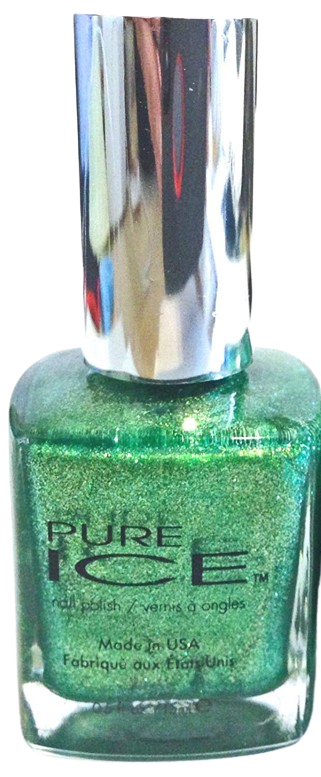 Nail Polish #1023 Lucky Charming St Patrick's Day Green Metallic